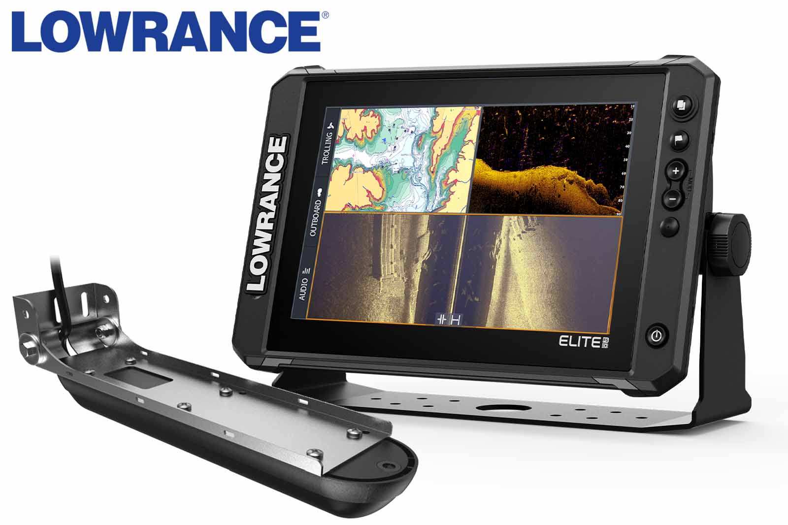 Lowrance Elite FS 10 Echolot mit ActiveImaging Geber