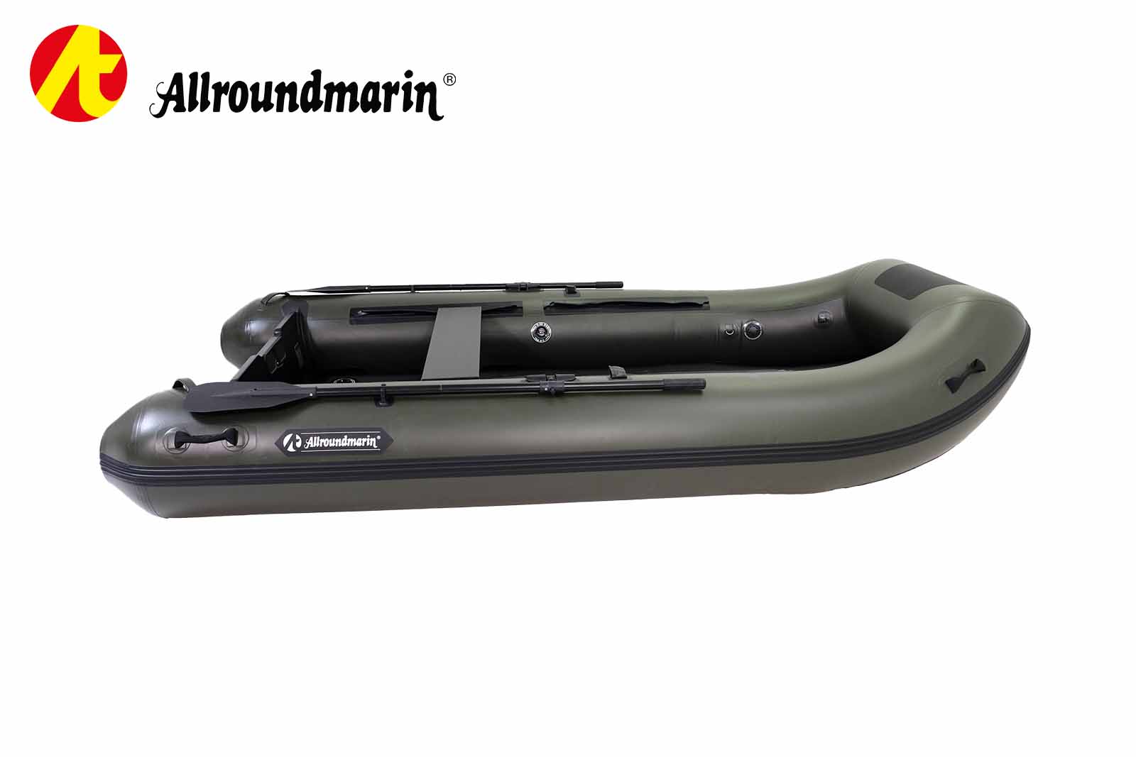 Allroundmarin Xtream Schlauchboot 335 mit Luftboden Seitenansicht