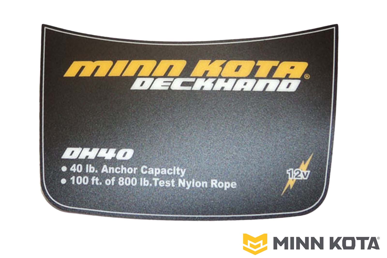 Minn-Kota-Ersatzteil: Aufkleber (Decal) Deckhand DH40