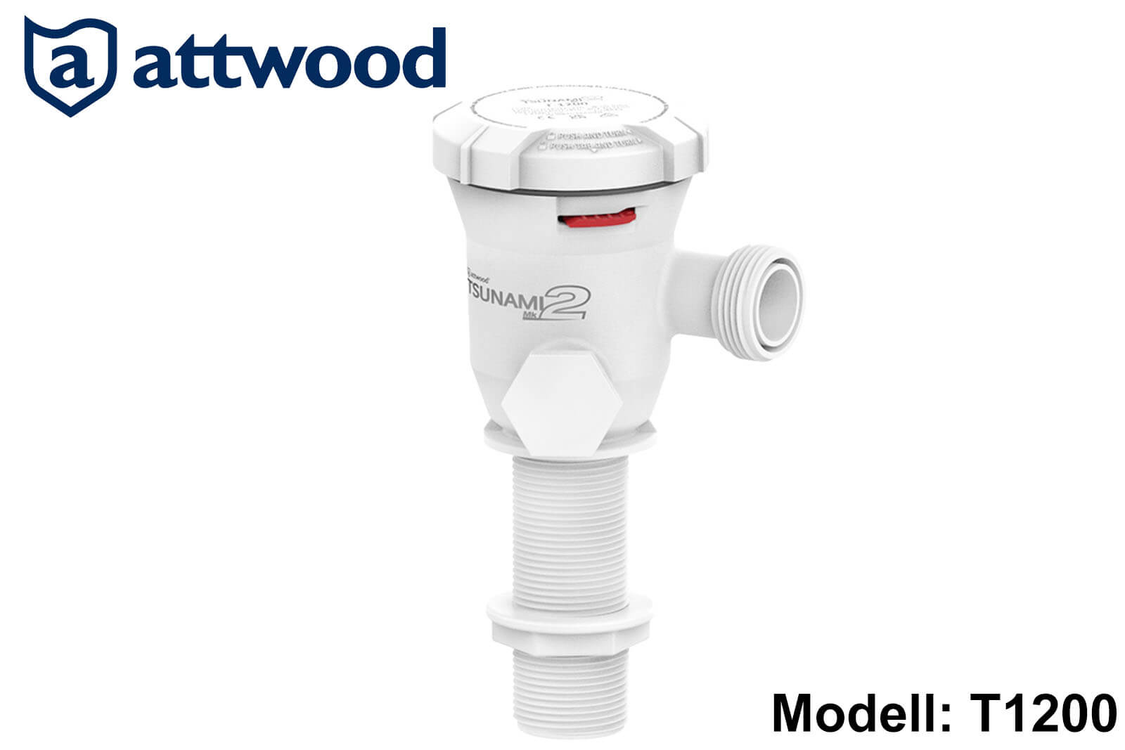 Attwood Tsunami Mk2 Belüfter- | Livewellpumpe