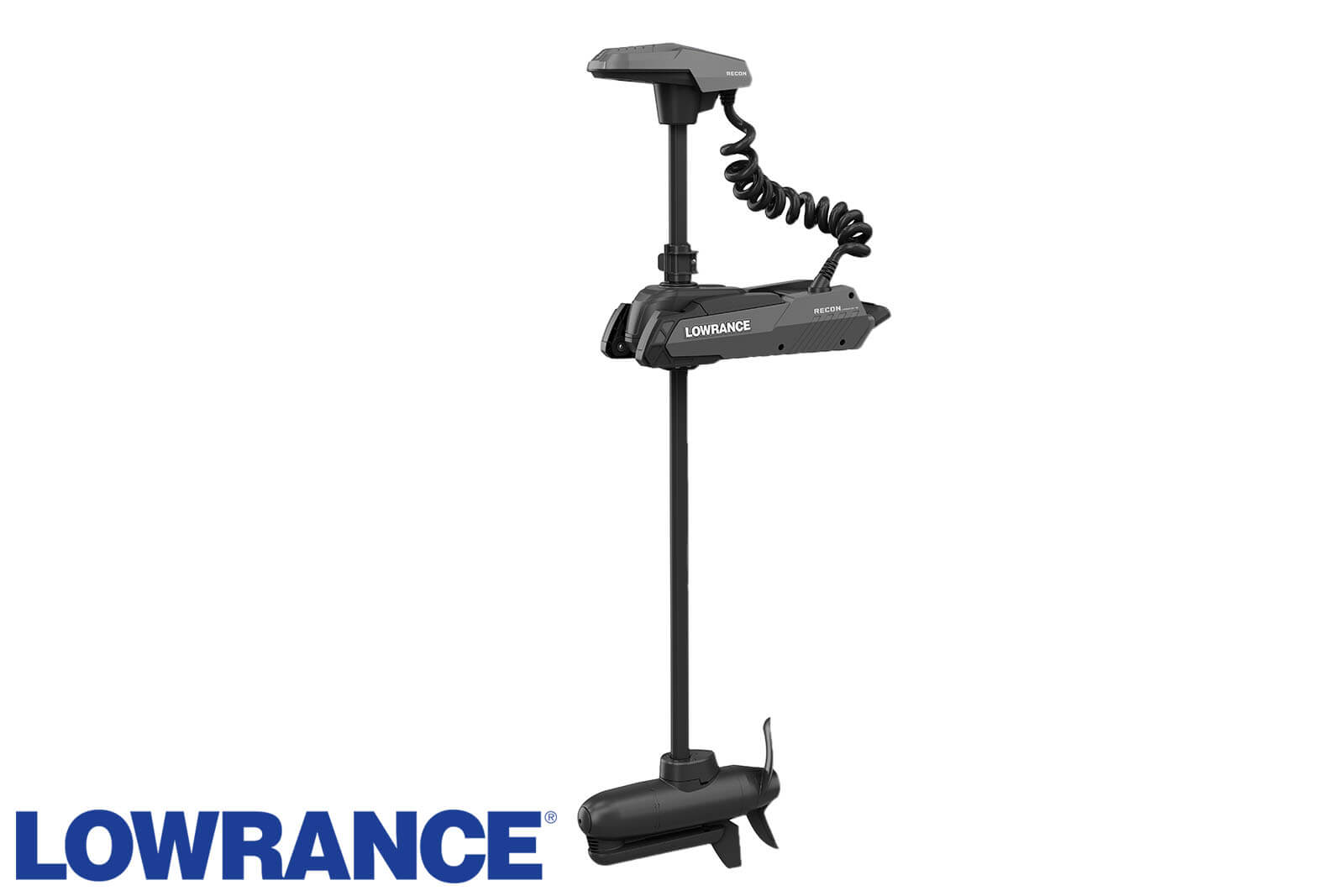 Lowrance RECON Elektromotor Süßwasser mit 3-in-1-Geber Ansicht links
