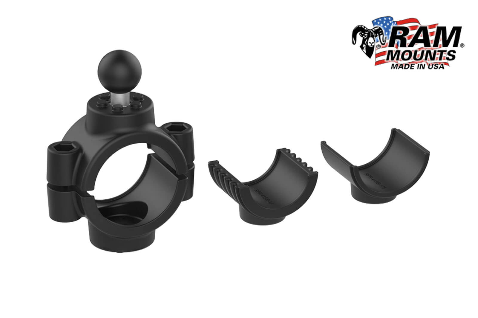 RAM Mount Relinghalter mit Kugelverbindung (Rail Mount Base)