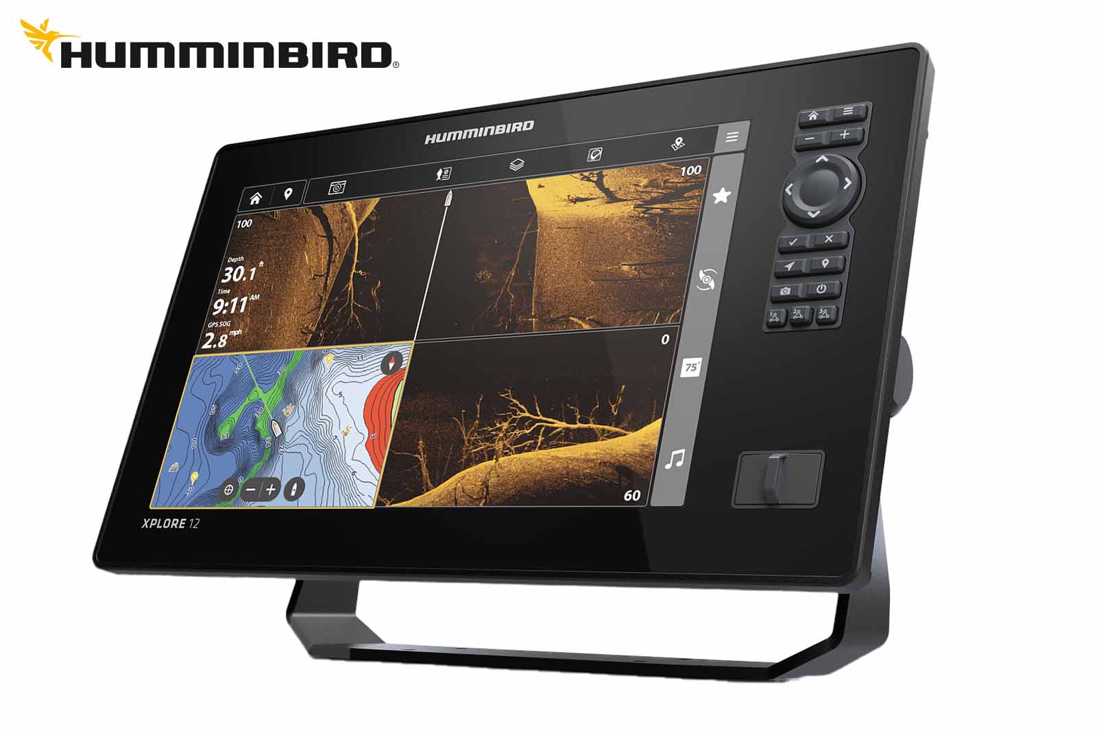 Humminbird XPLORE 12 Echolot ohne Geber