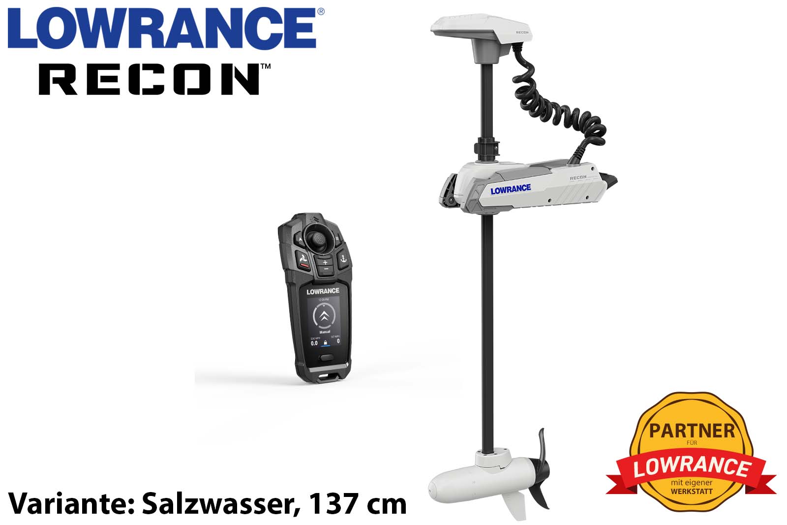 Lowrance RECON Elektromotor Salzwasser 137 cm