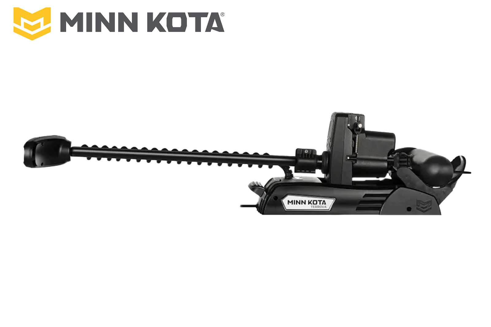 Minn Kota Riptide Terrova QUEST in Schwarz, eingeklappt