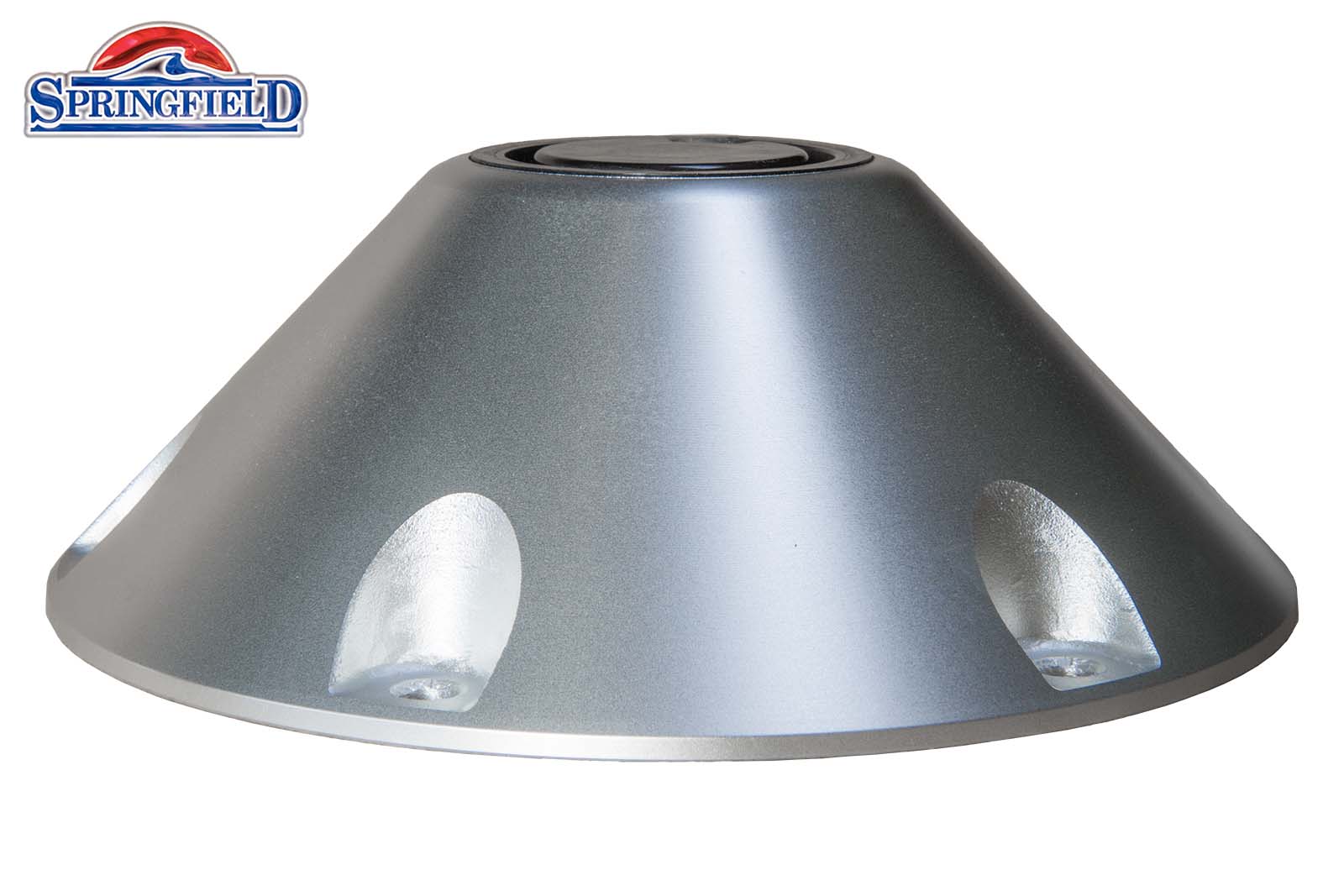 Springfield Aufbau-Bodenplatte Base anodisiert Seitenansicht