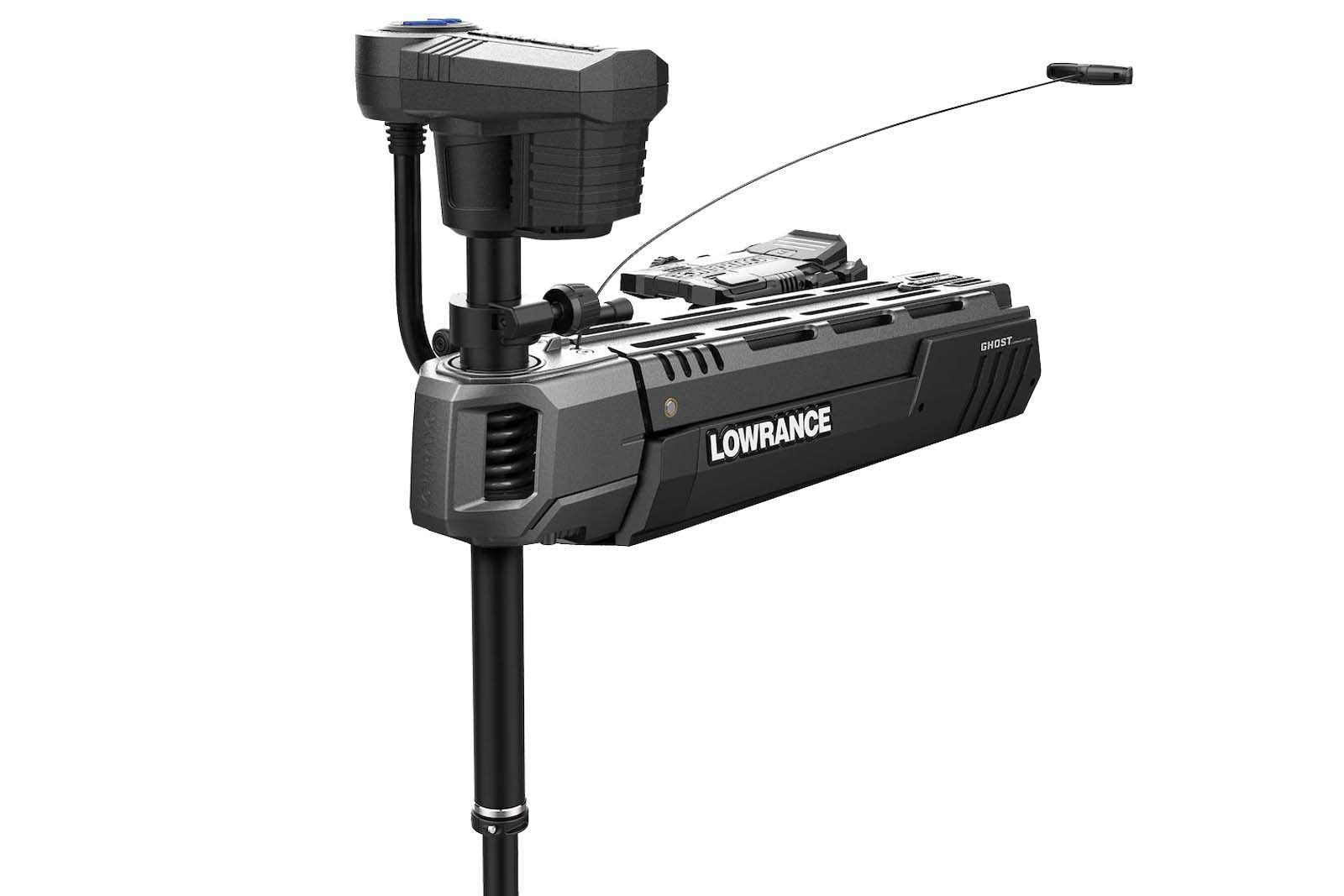 Lowrance GHOST Elektromotor  Frontansicht links