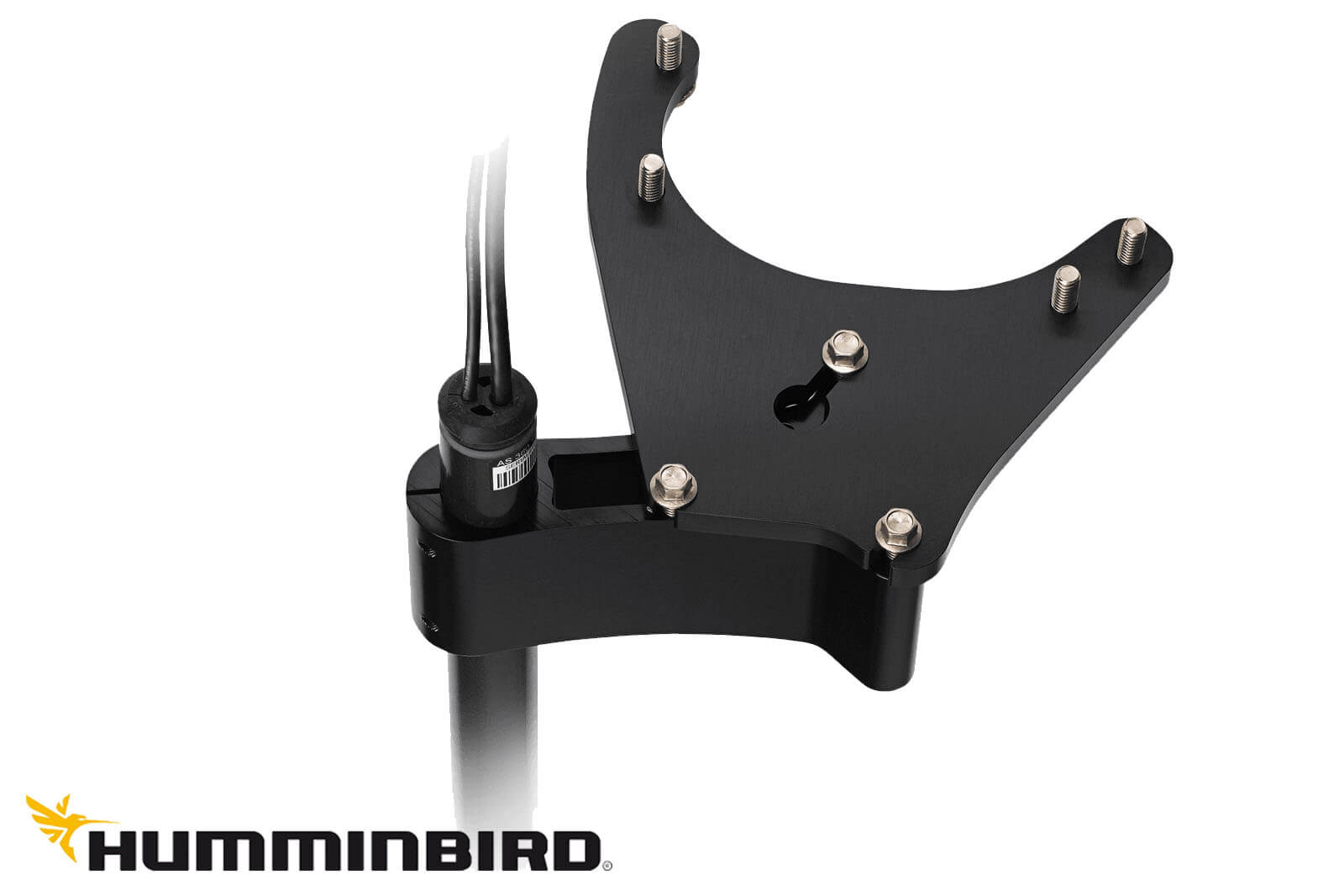 Humminbird MEGA 360 Imaging Geber, Montage am Ultrex, Halterung