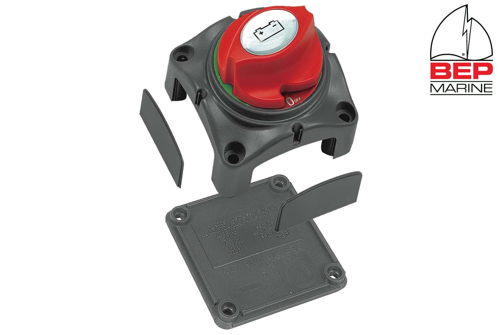 BEP Marine Batterie-Hauptschalter und Trennschalter, 275 Amper, Einzelteile