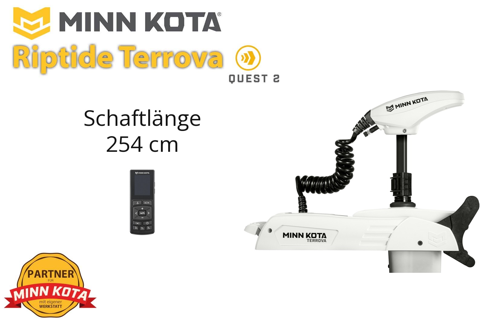 Minn Kota Riptide Terrova QUEST 2 Elektro-Bootsmotor