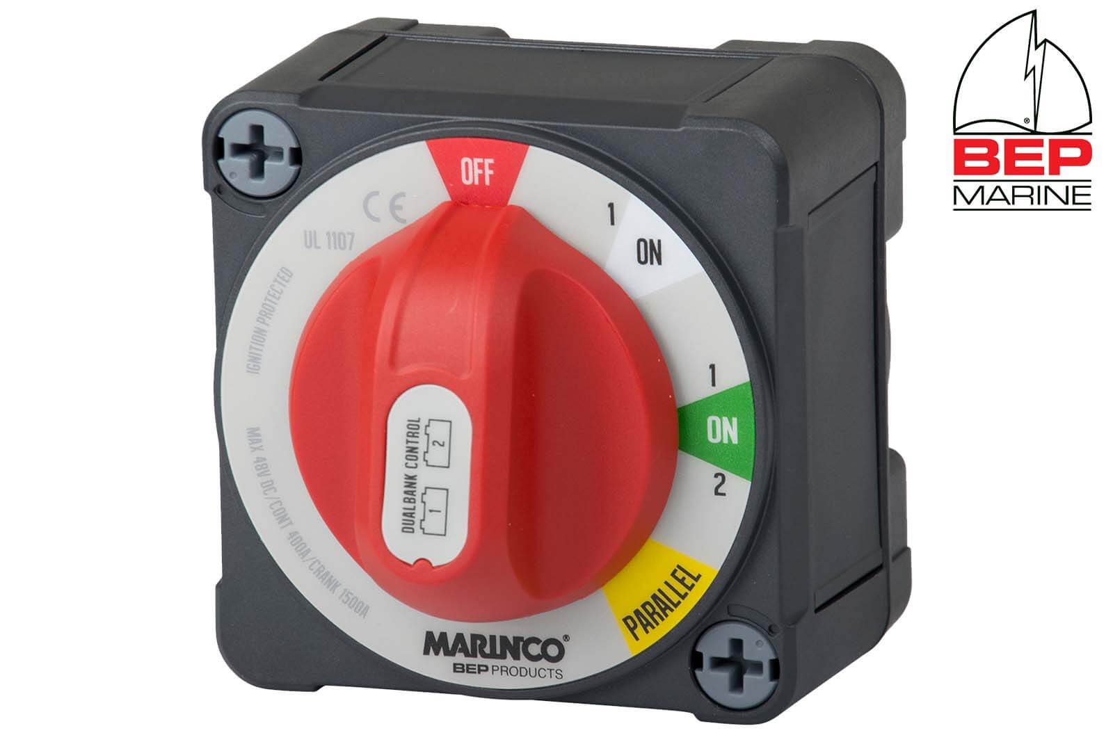 BEP Marine Batterieschalter Dual Bank 400 A