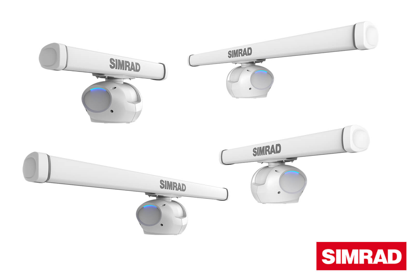Simrad HALO 2000 und 3000 Balkenradar-Antenne
