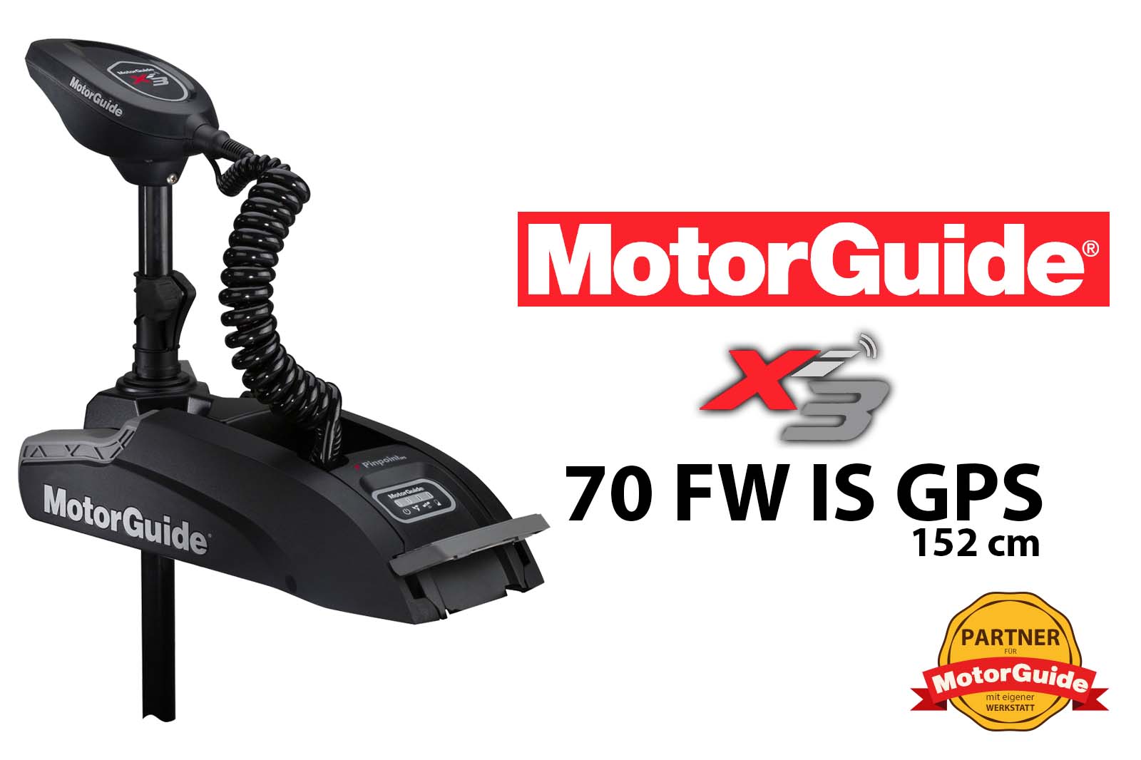 MotorGuide Xi3-55 FW IS GPS, 152cm Schaftlänge