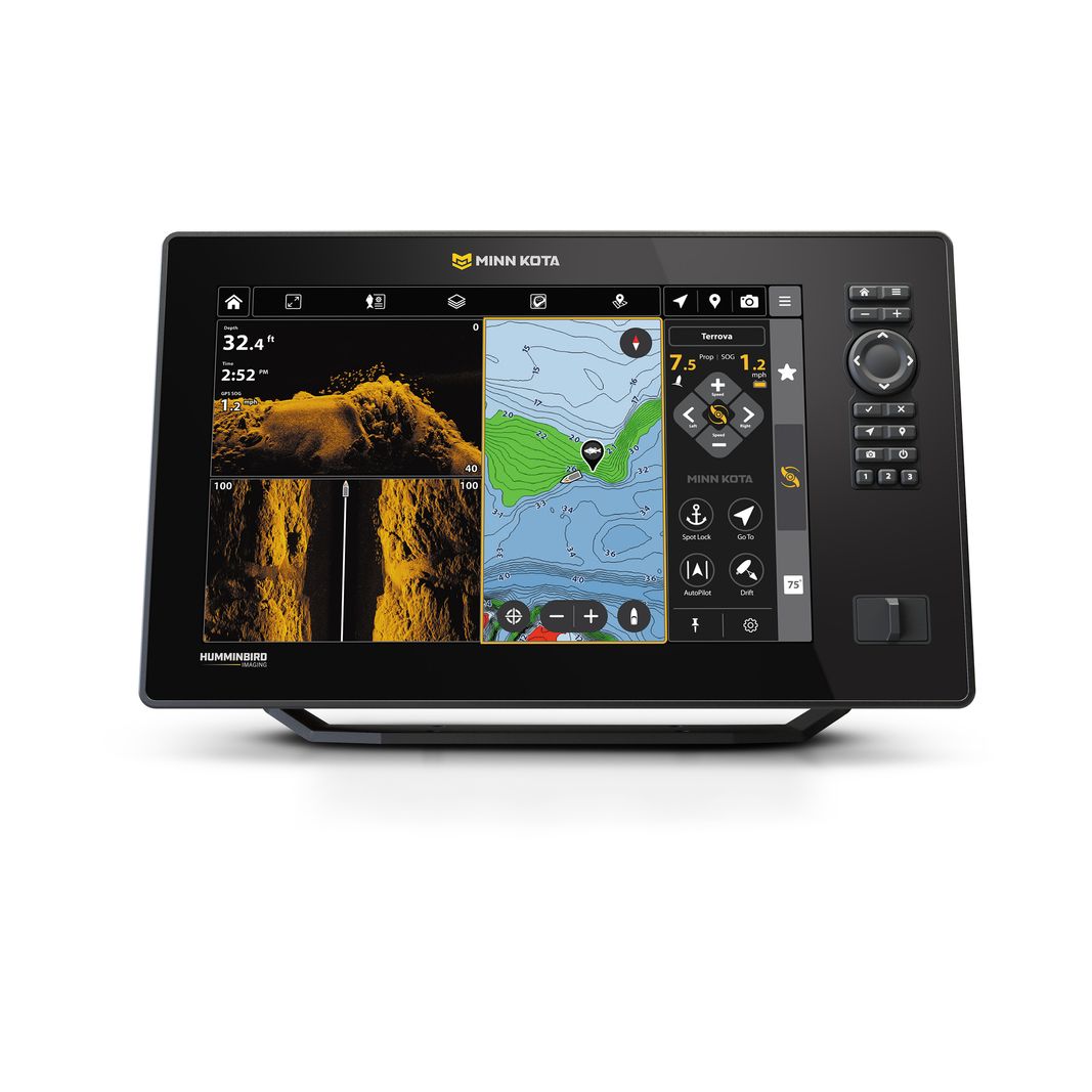 Minn Kota X12 Echolot von vorne