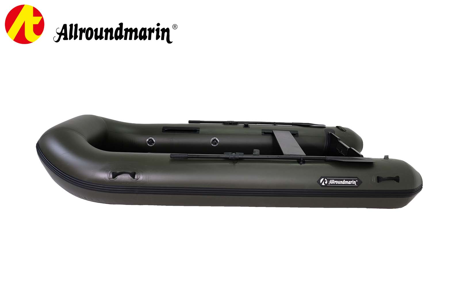 Allroundmarin Scout Schlauchboot 330 mit Luftboden Seitenansicht