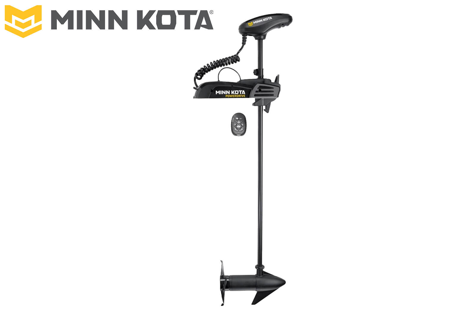 Minn Kota PowerDrive Elektro-Bootsmotor Profilansicht 137 cm, 24 V ohne Geber