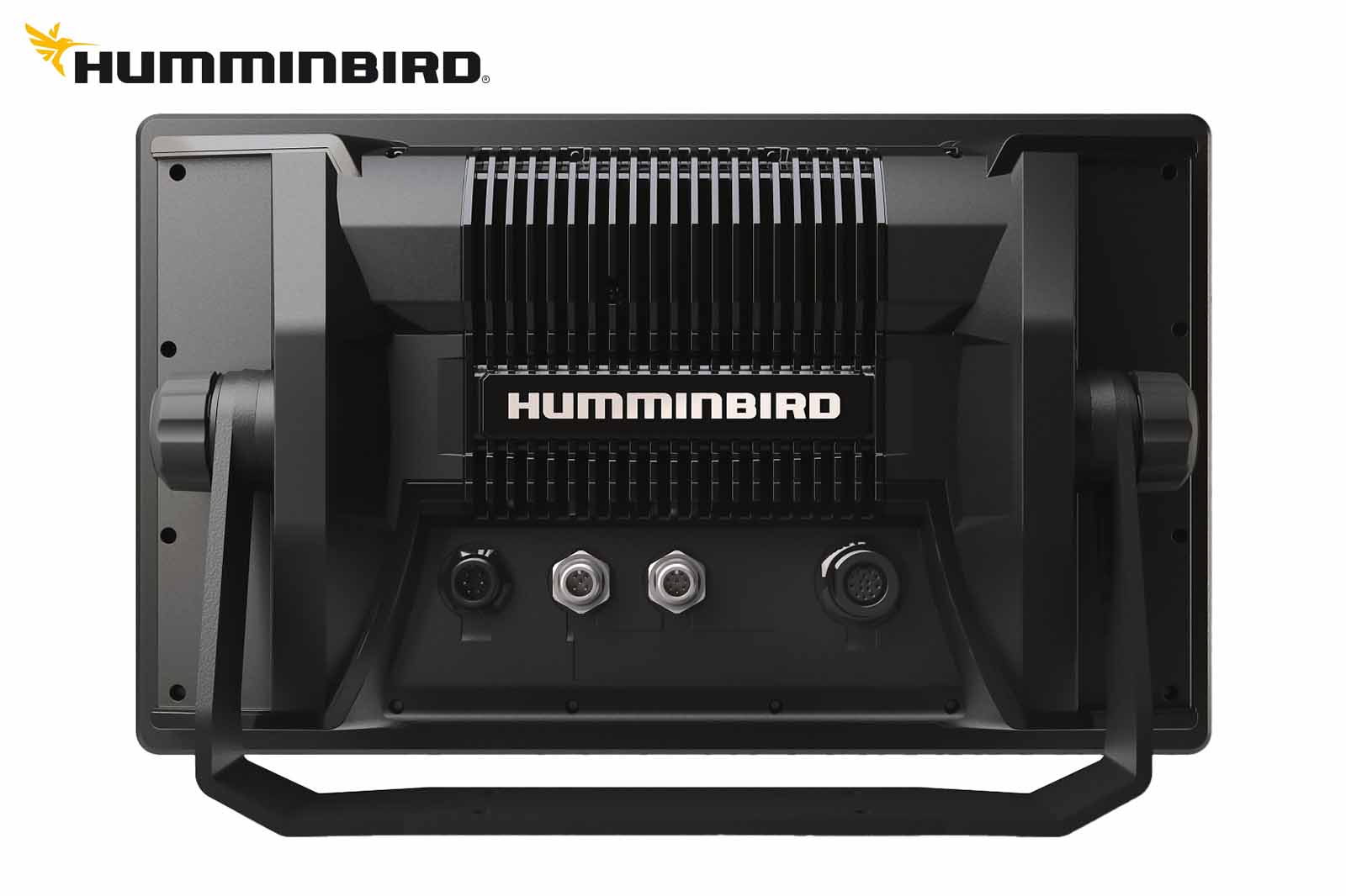 Humminbird XPLORE 12 Echolot Geräterückseite mit Anschlüssen