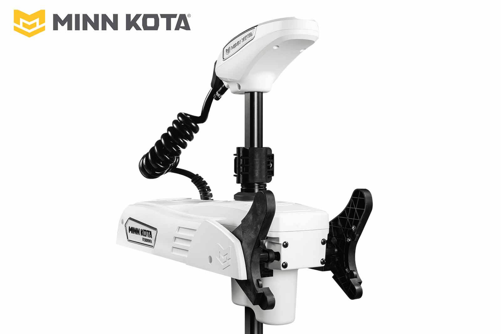 Minn Kota Riptide Terrova QUEST in Weiß, Frontansicht