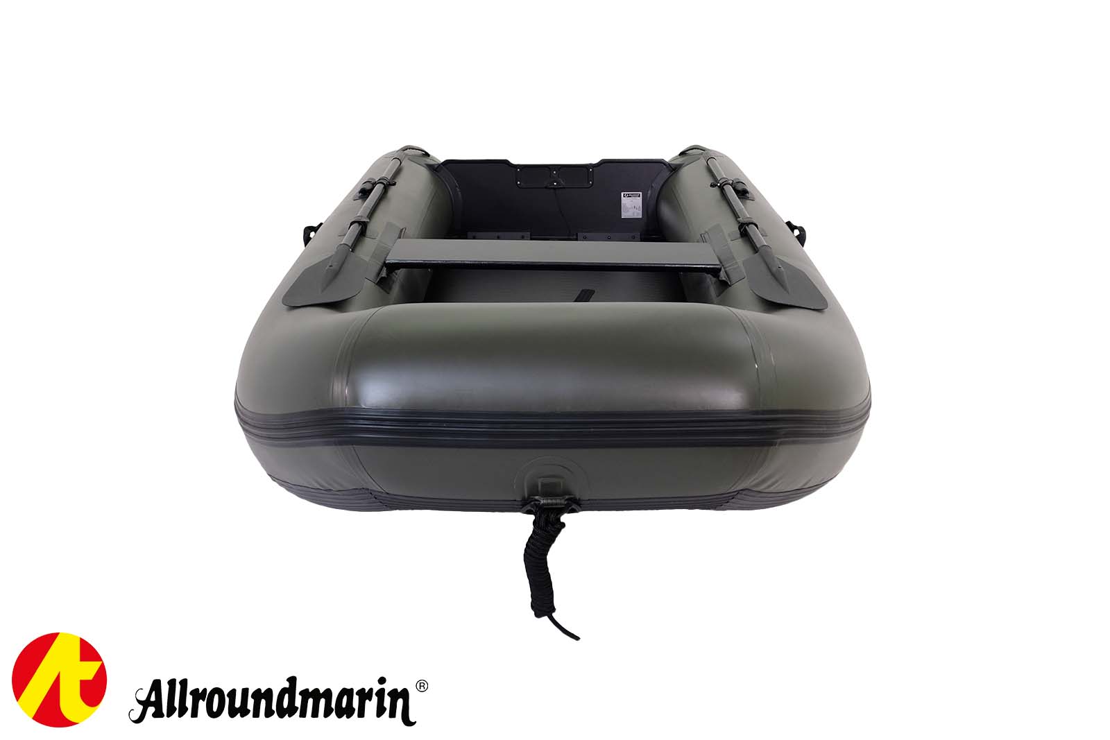 Allroundmarin Scout Schlauchboot 270 mit Luftboden Bugansicht