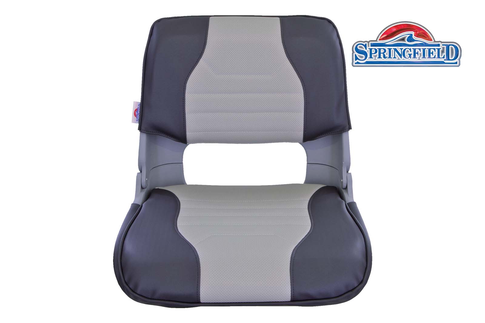 Springfield Marine Skipper Deluxe Bootssitz Grau/Charcoal Frontansicht