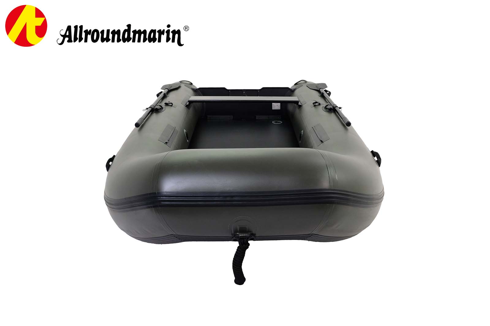 Allroundmarin Scout Schlauchboot 330 mit Luftboden Bugansicht