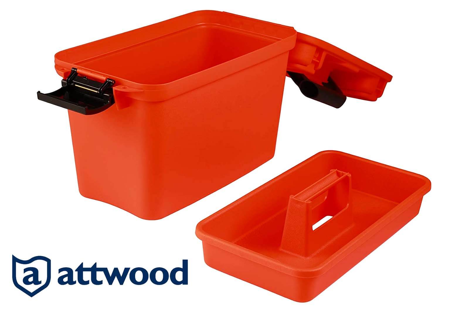 Attwood Aufbewahrungsbox in Rot mit Einsatz