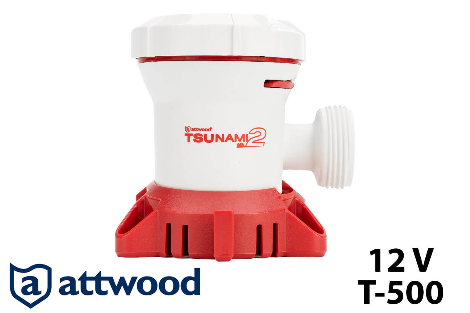 Attwood Tsunami Mk2 Bilgepumpe | Lenzpumpe T500 12v