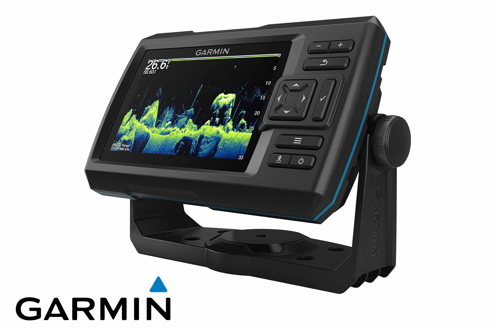 Garmin STRIKER Vivid 5cv Echolot ClearVü Ansicht links