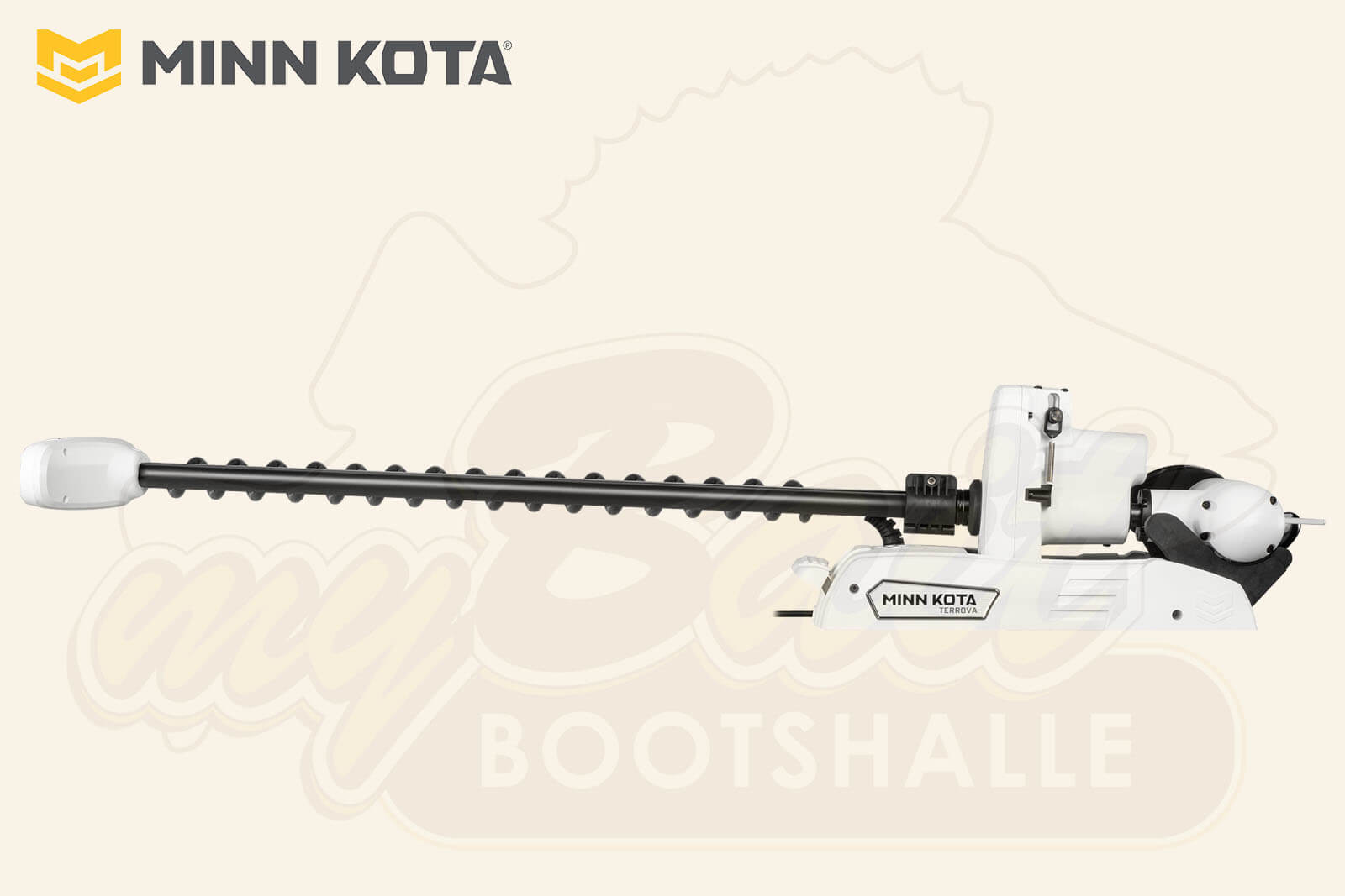 Minn Kota Riptide Terrova QUEST liegend, weiß