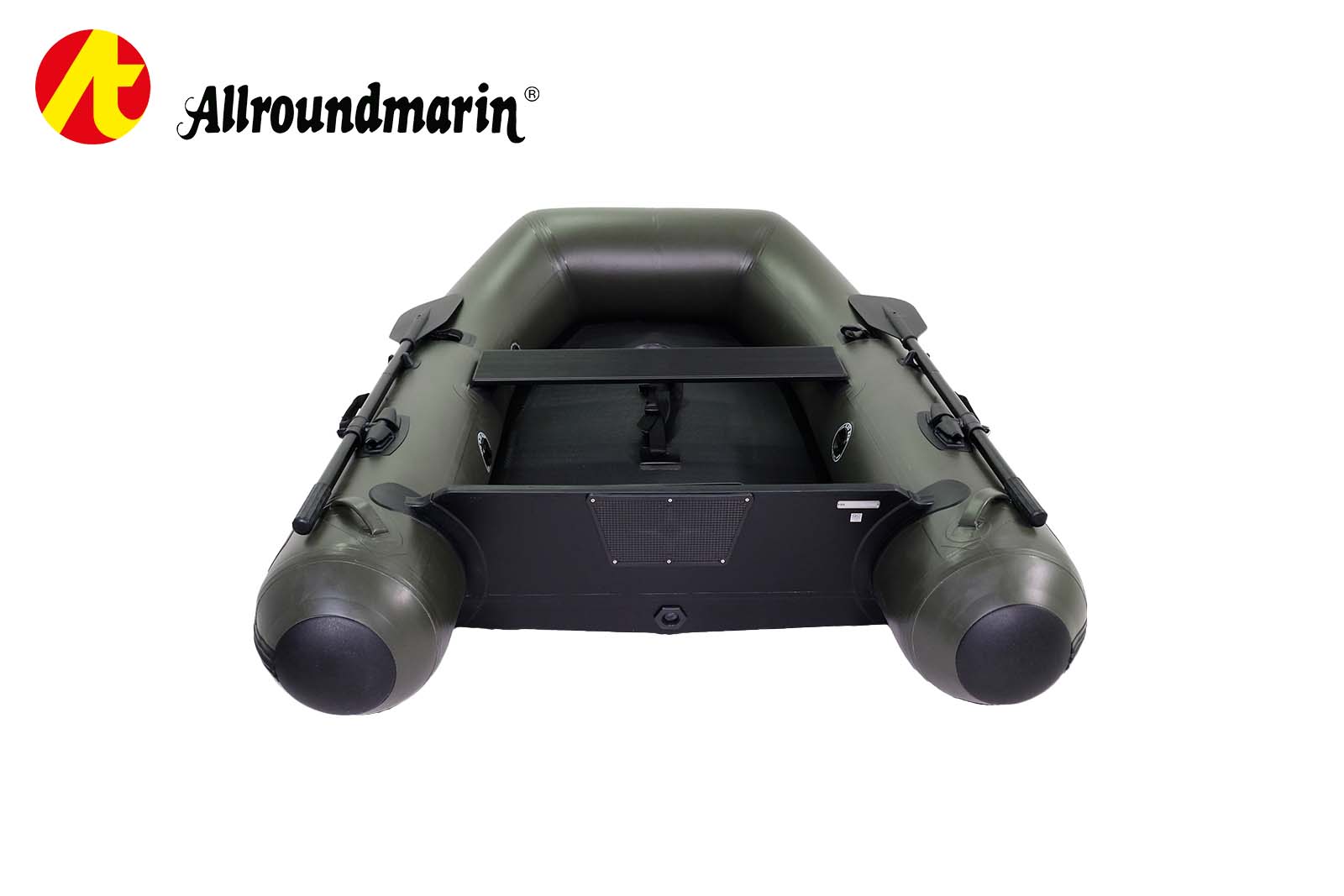 Allroundmarin Xtream Schlauchboot 205 mit Luftboden Heckansicht