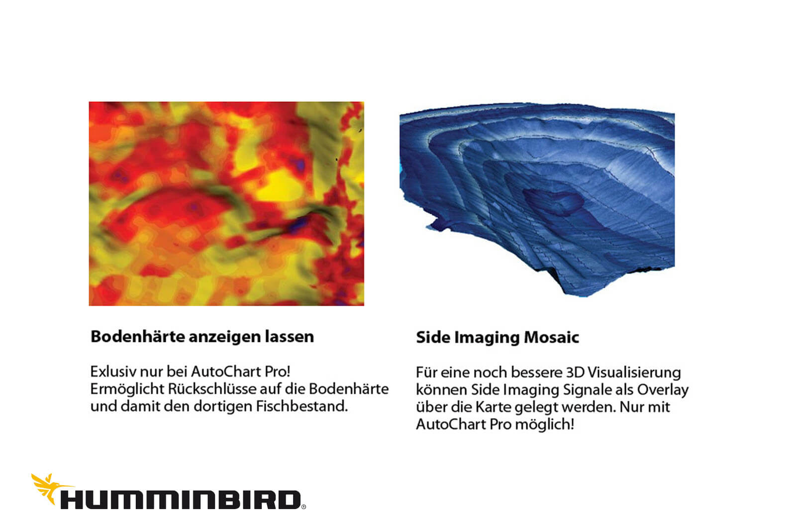Humminbird AutoChart Pro PC Software, Ansicht 1