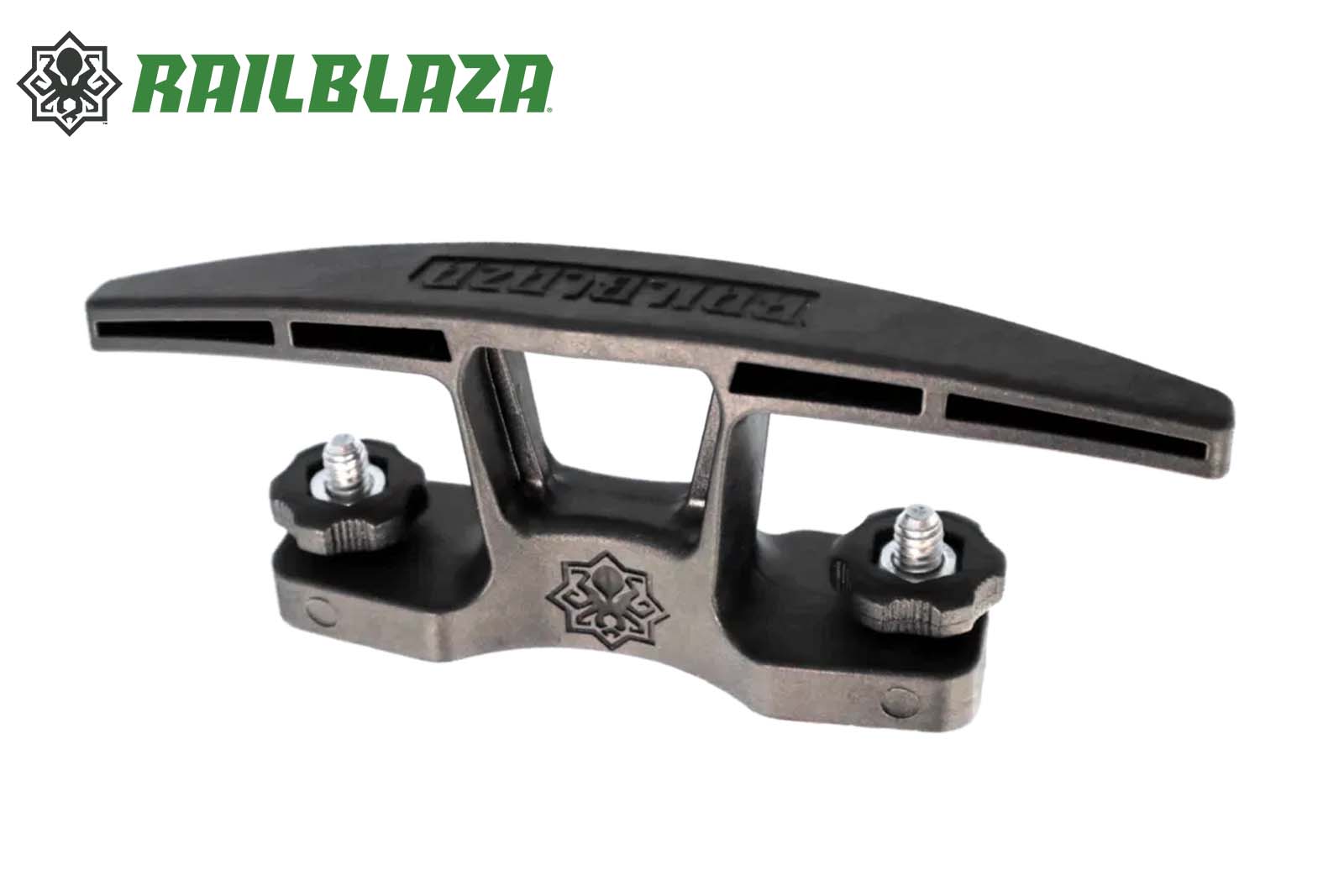 Railblaza Belegklampe für T-Nut Schienen Ansicht schräg