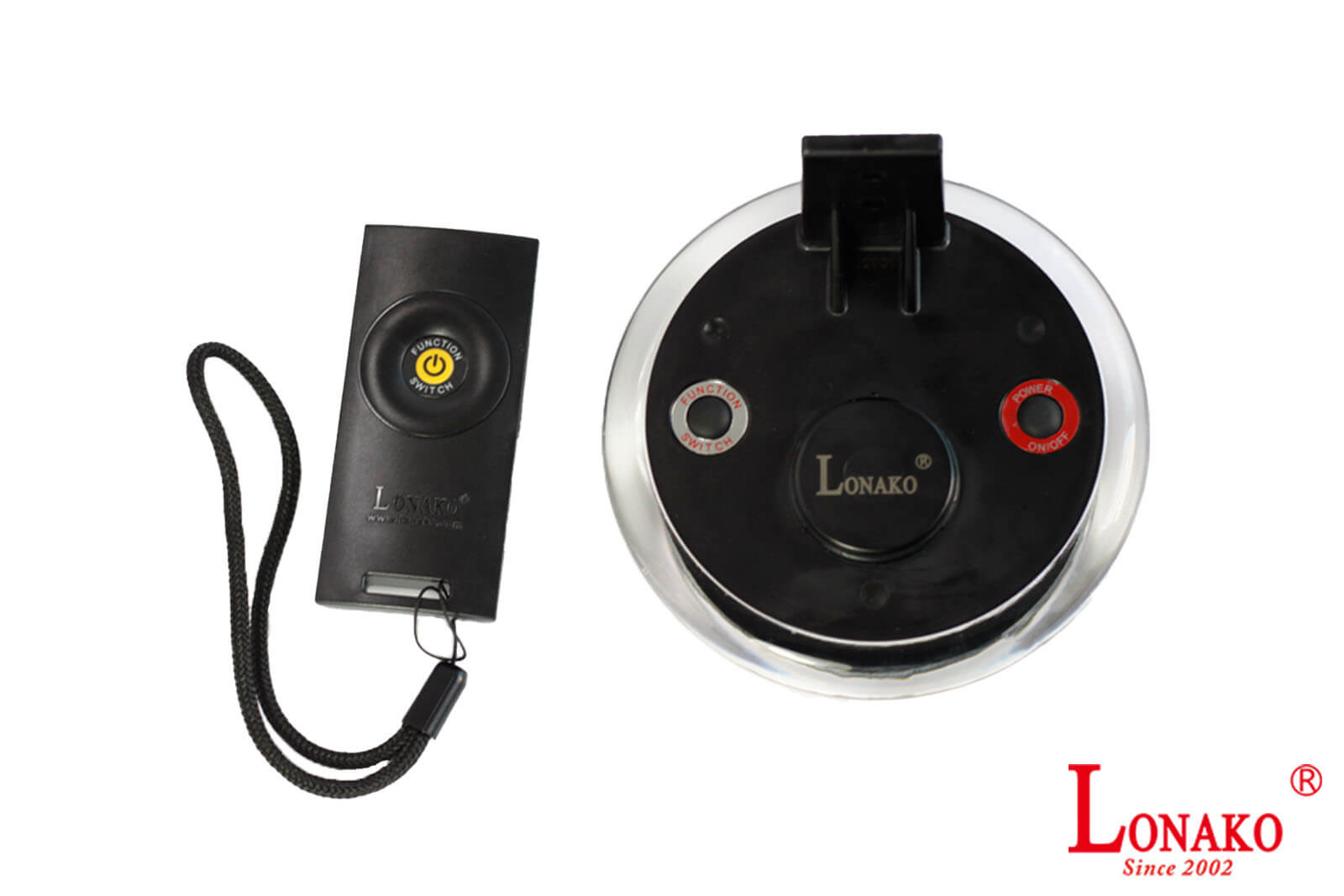 Lonako LED-Positionslicht Bedienmöglichkeiten