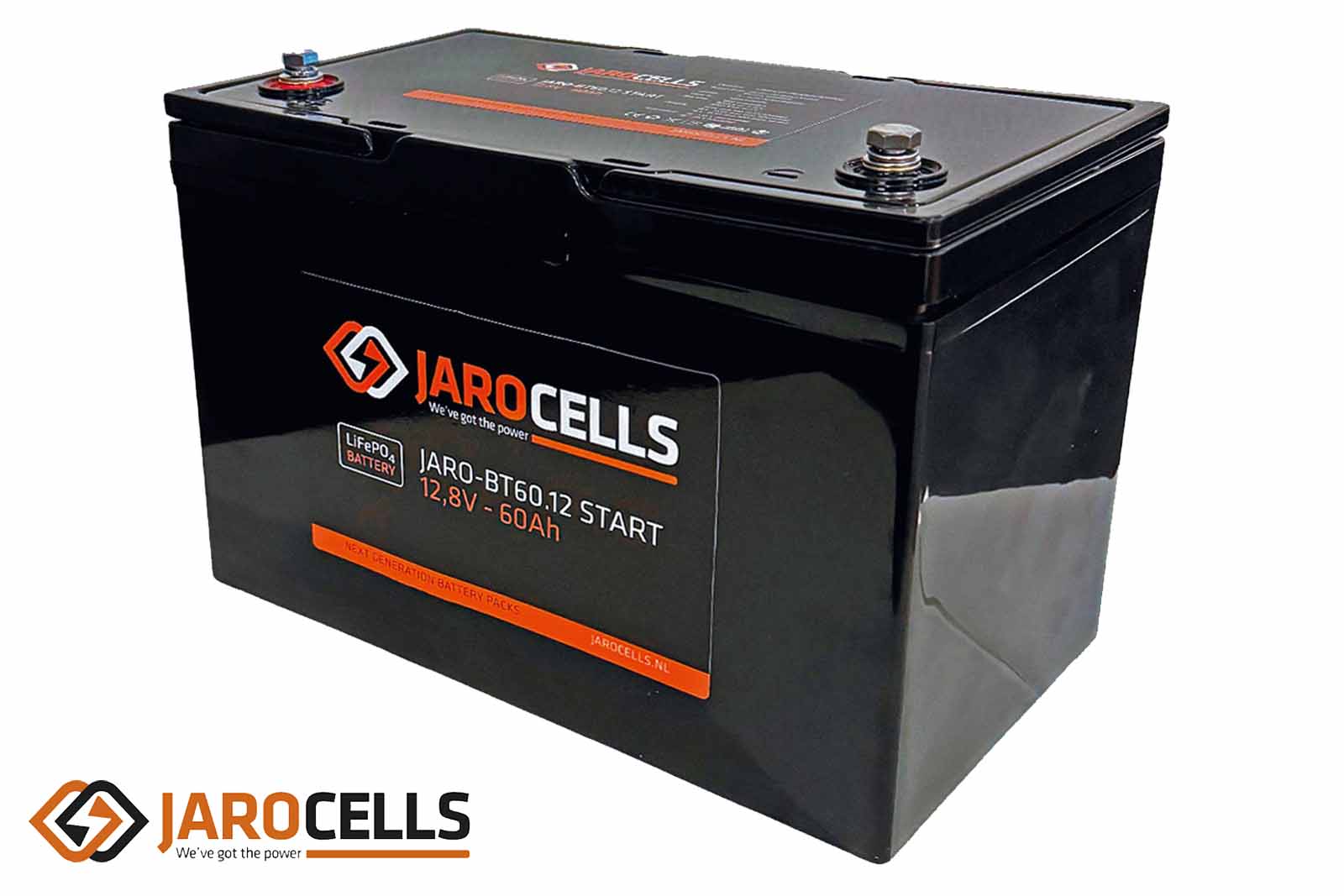 Jarocells Lithium-Ionen-Batterie mit Bluetooth-Batteriecomputer