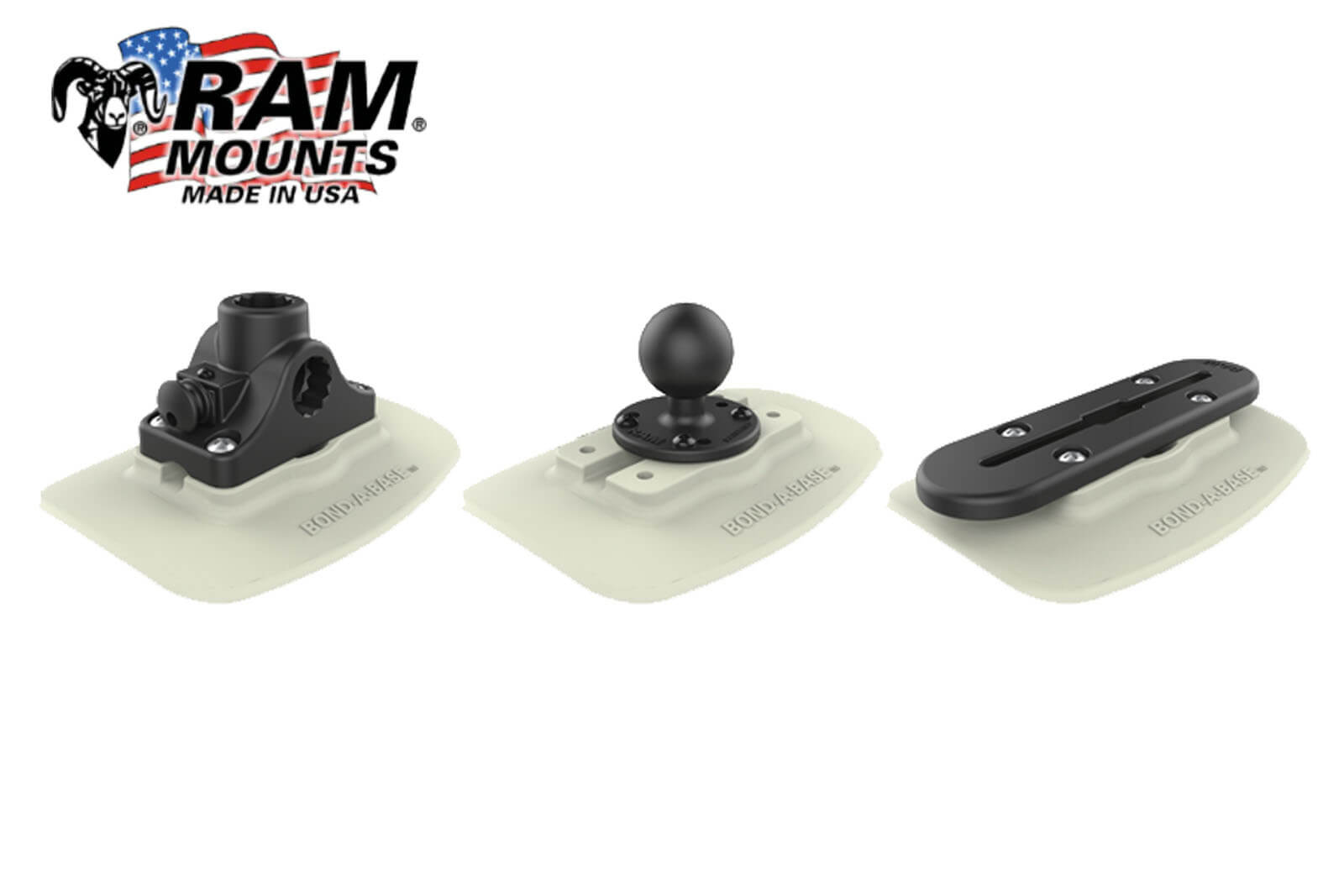 RAM Mounts Pad Bond-A-Base-RAP-398-GRYU Anwendungsbeispiele