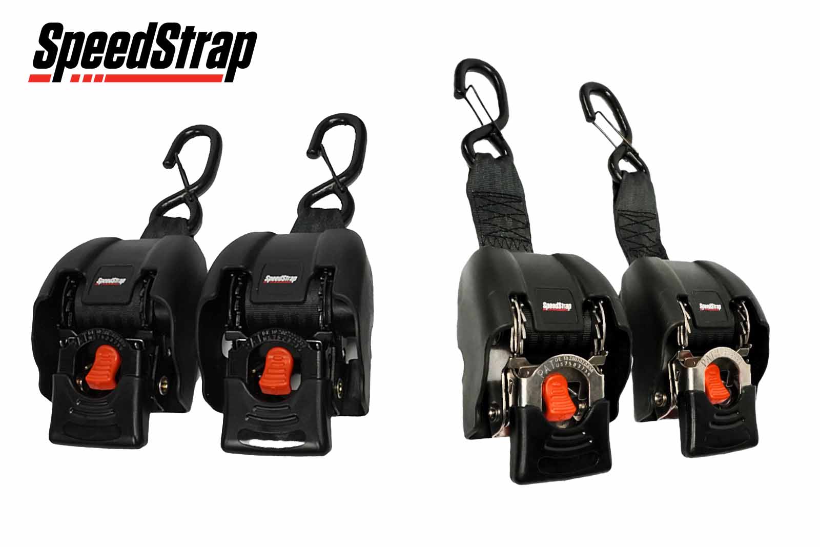 SpeedStrap Automatik Spanngurte mit Snap-S-Haken