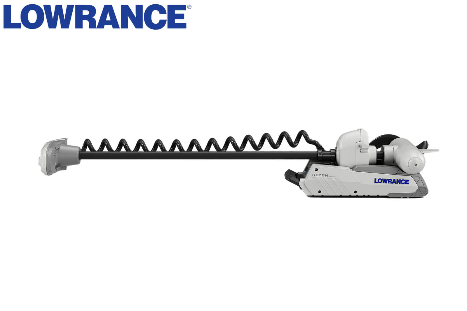 Lowrance RECON Elektromotor Salzwasser eingeklappt links