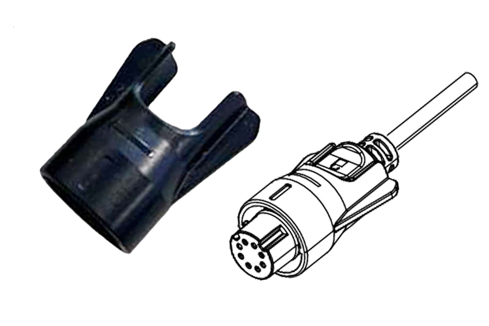 Lowrance Kabelsicherung / Twist Lock für Eagle Geberanschluss