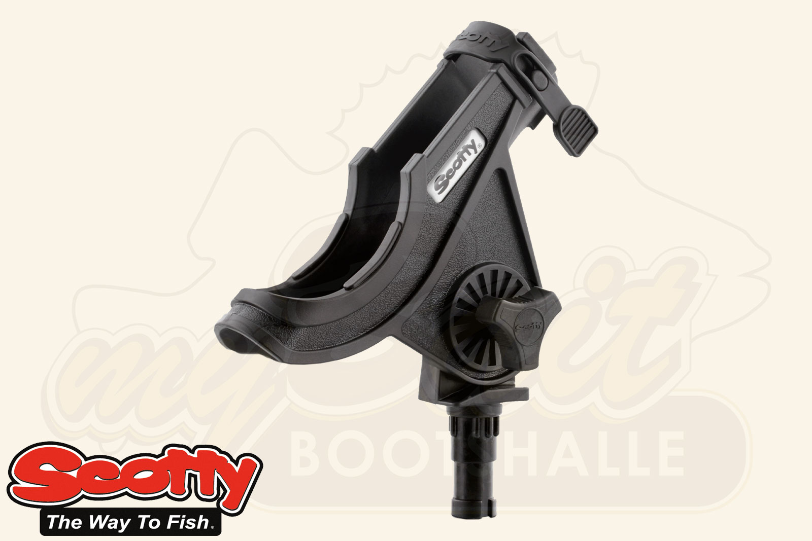 SCOTTY BAITCASTER/SPINNING ROD HOLDER BLACK W/ 241 MOUNT SCOTTY BAITCASTER/SPINNING ROD HOLDER BLACK W/ 241 MOUNT