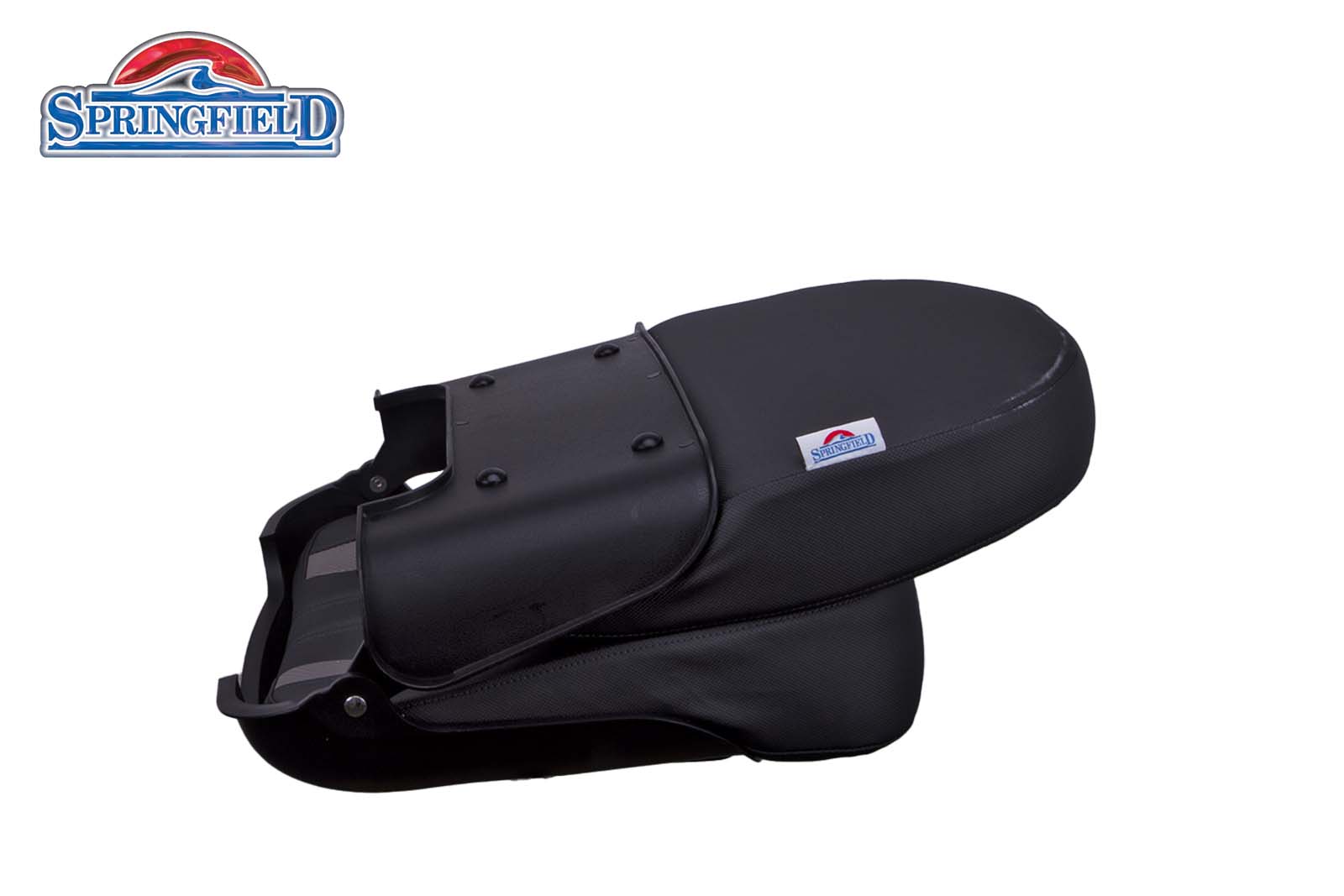 Springfield Skipper Premium Bootsstuhl - dunkelgrau seitlich rechts 90 grad zugeklappt