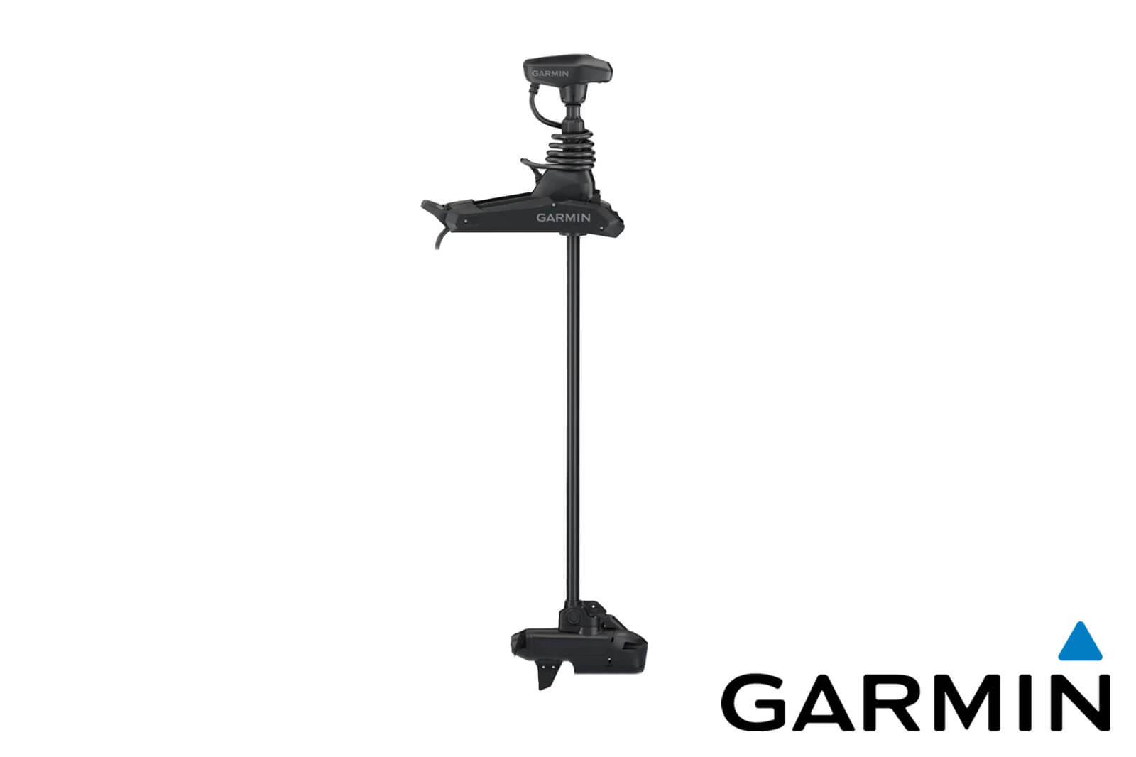 Garmin Force Kraken Elektro-Bootsmotor schwarz, Seitenansicht mit 160 cm Schaftlänge
