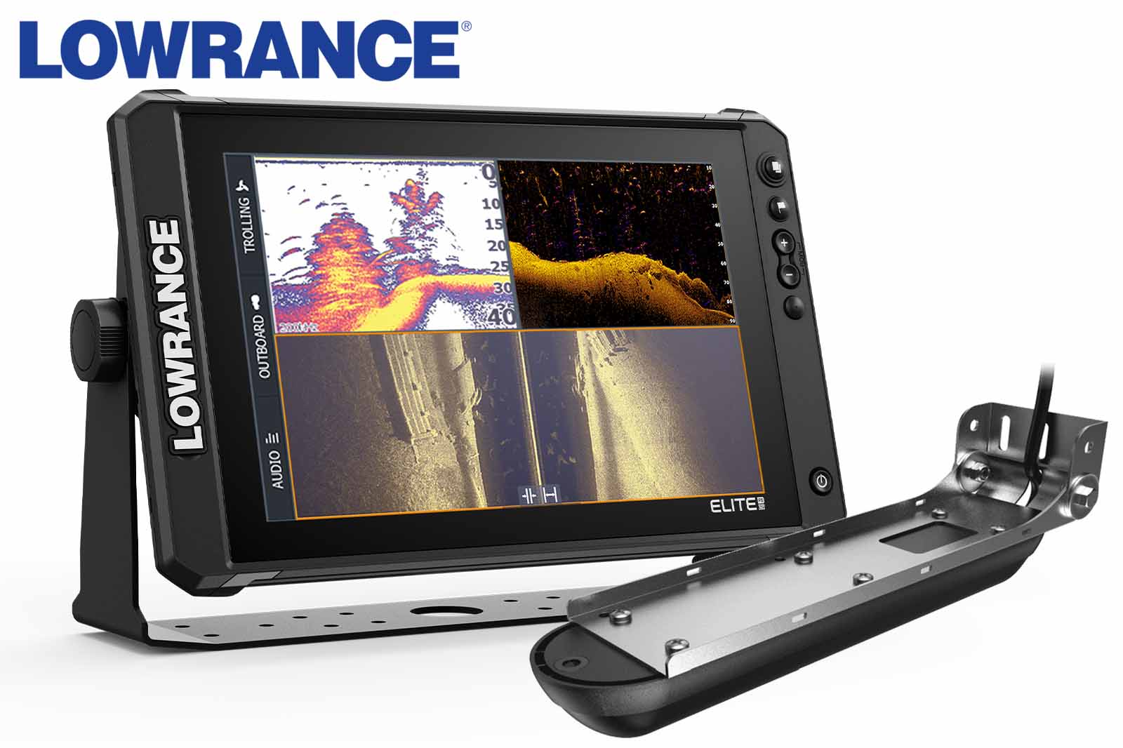 Lowrance Elite FS 12 Echolot mit ActiveImaging Geber