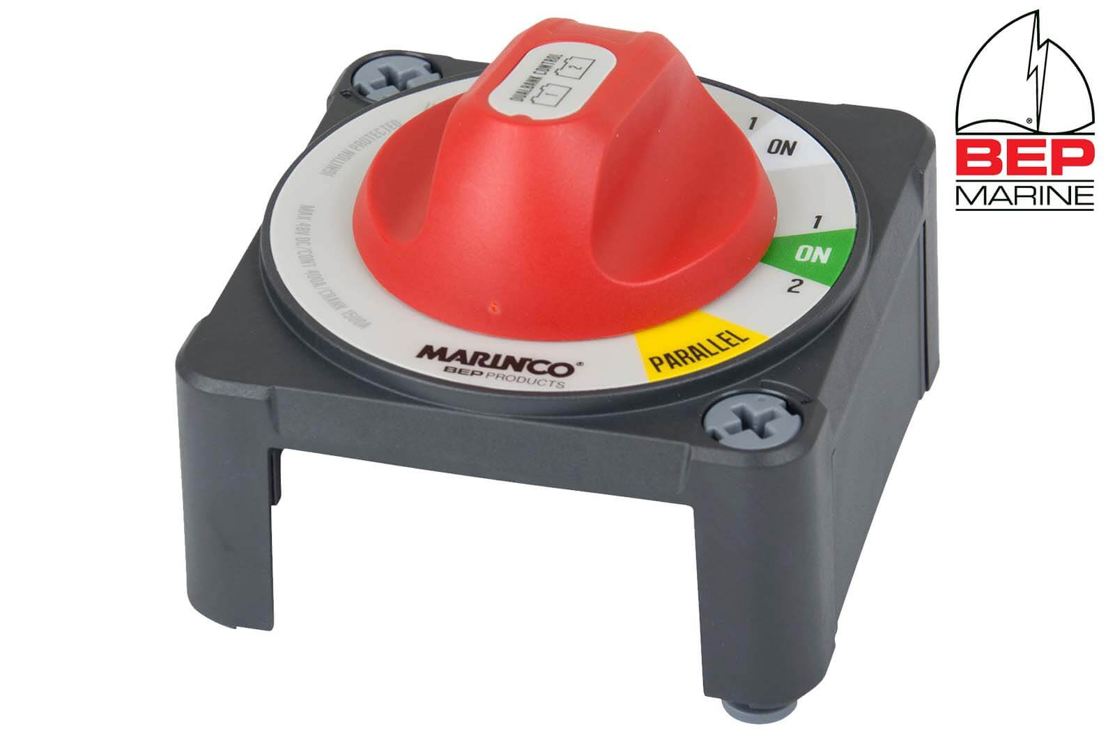 BEP Marine Batterieschalter Dual Bank 400 A Deckel