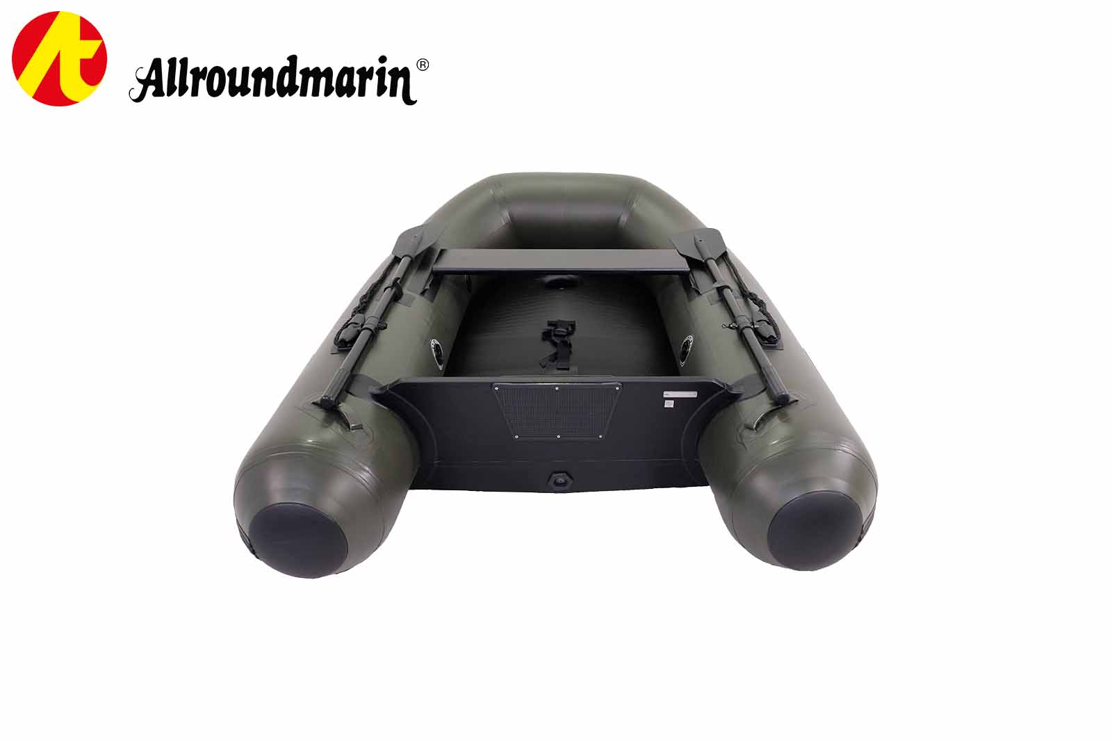 Allroundmarin Scout Schlauchboot 210 mit Luftboden Heckansicht