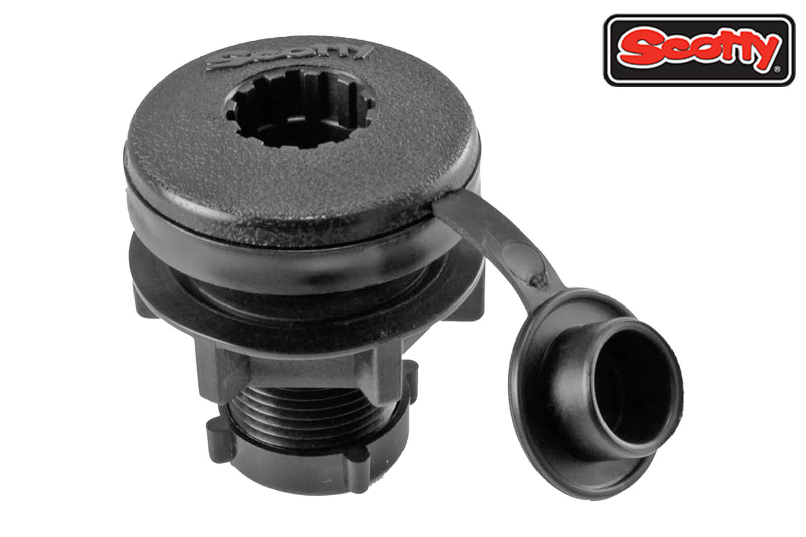 Scotty Compact Threaded Deck Mount 444