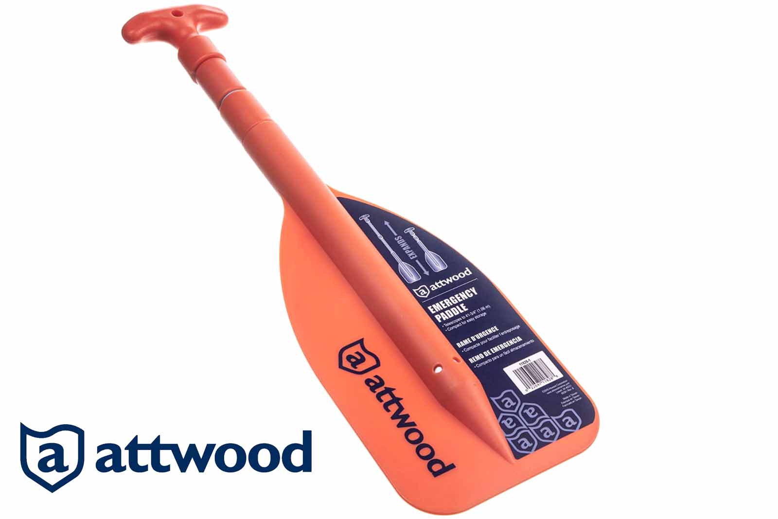 Attwood Paddel teleskopierbar mit Etikett