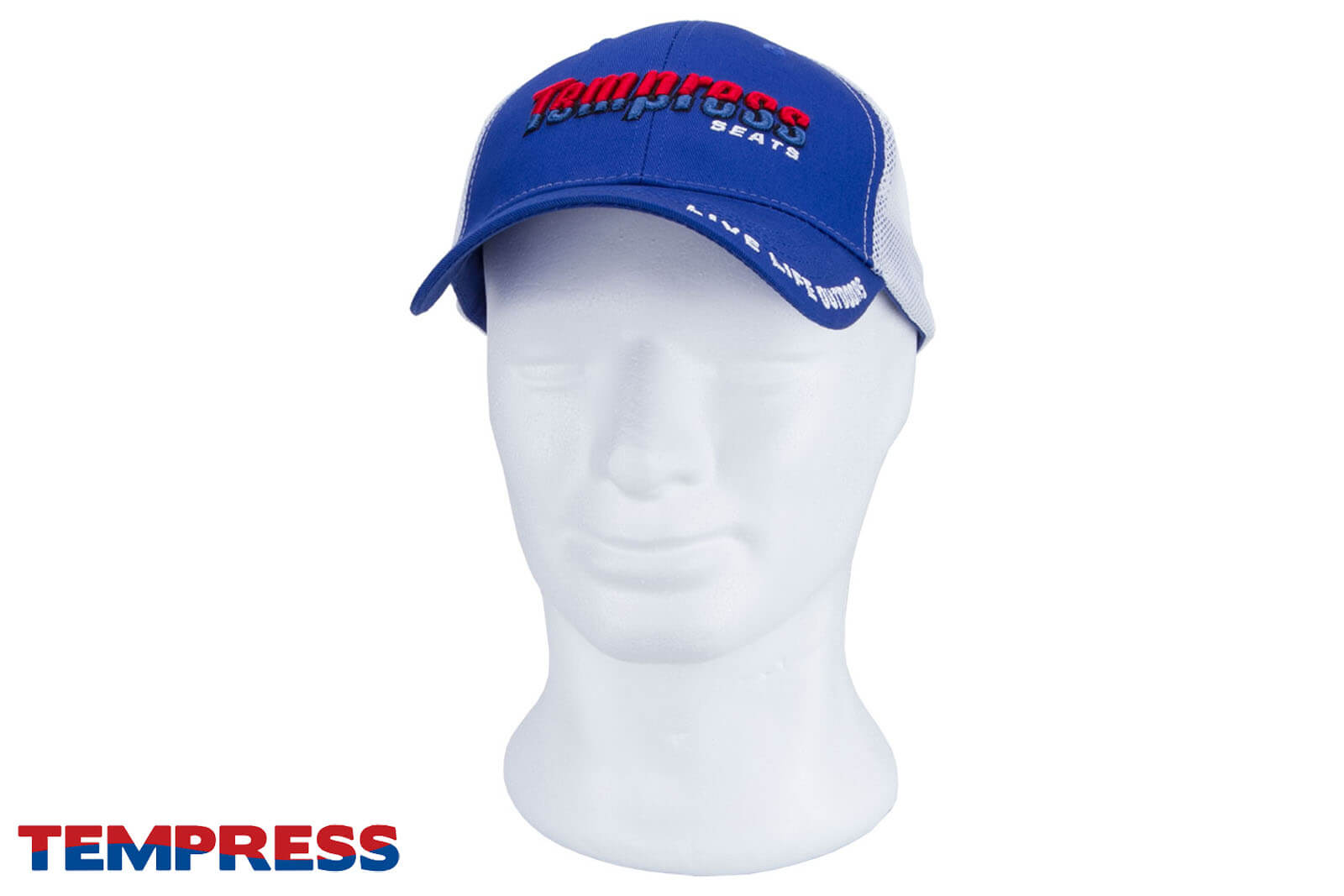 Tempress Trucker Cap blau Frontansicht