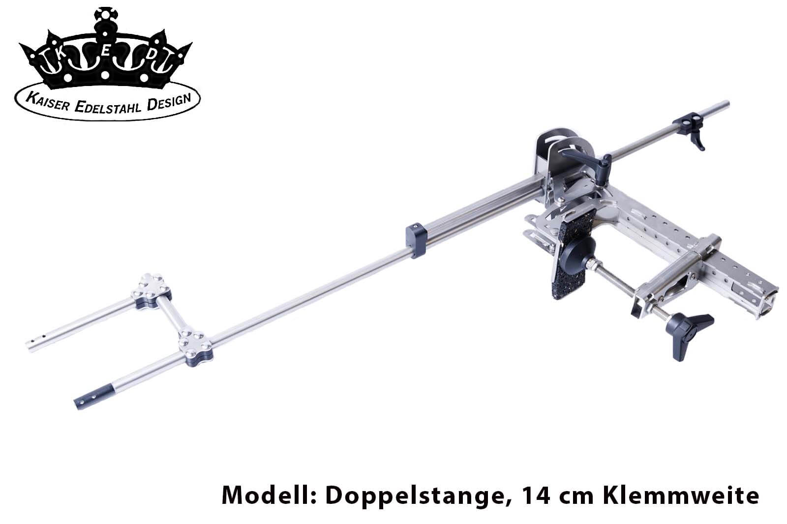 KED Geberstange mit Klemmhalterung