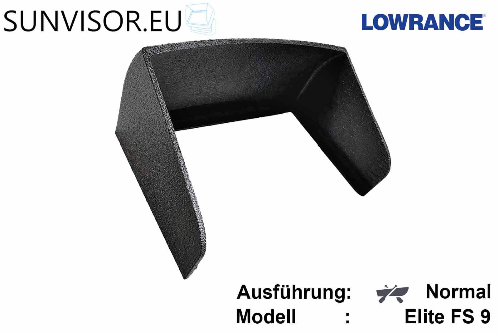SUNVISOR Sonnenschutz für Lowrance Echolote
