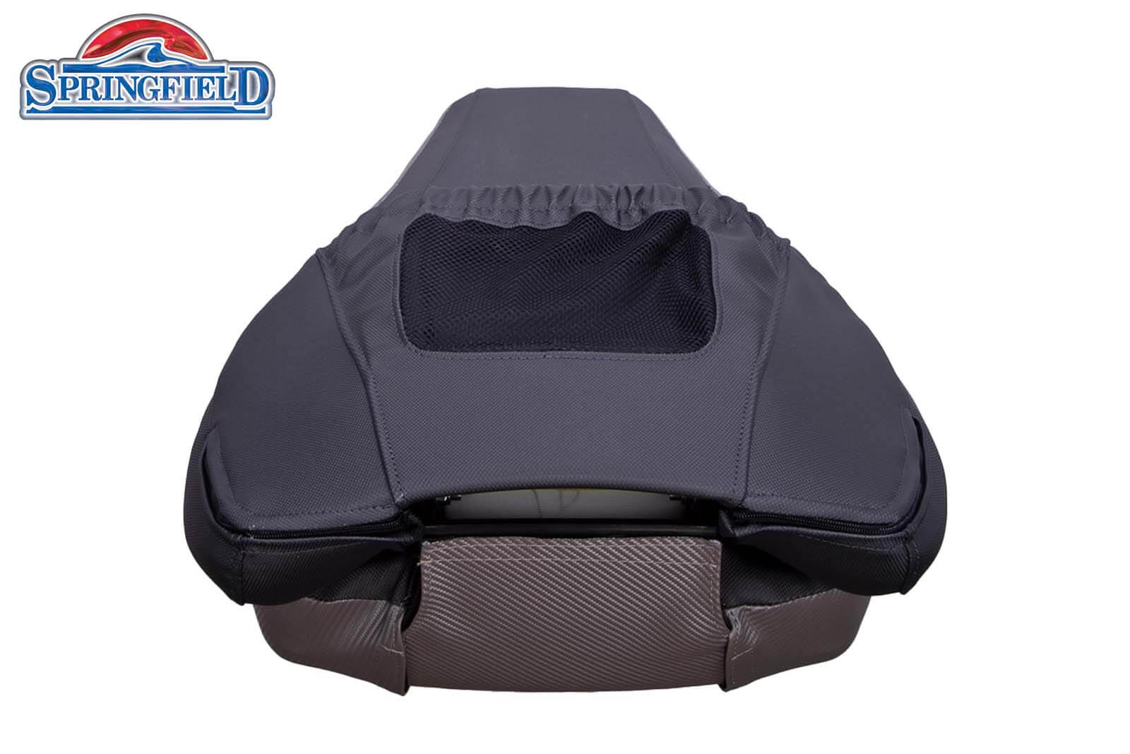 Springfield Marine Fish Pro 100 Bootssitz J16, von hinten, zusammengeklappt